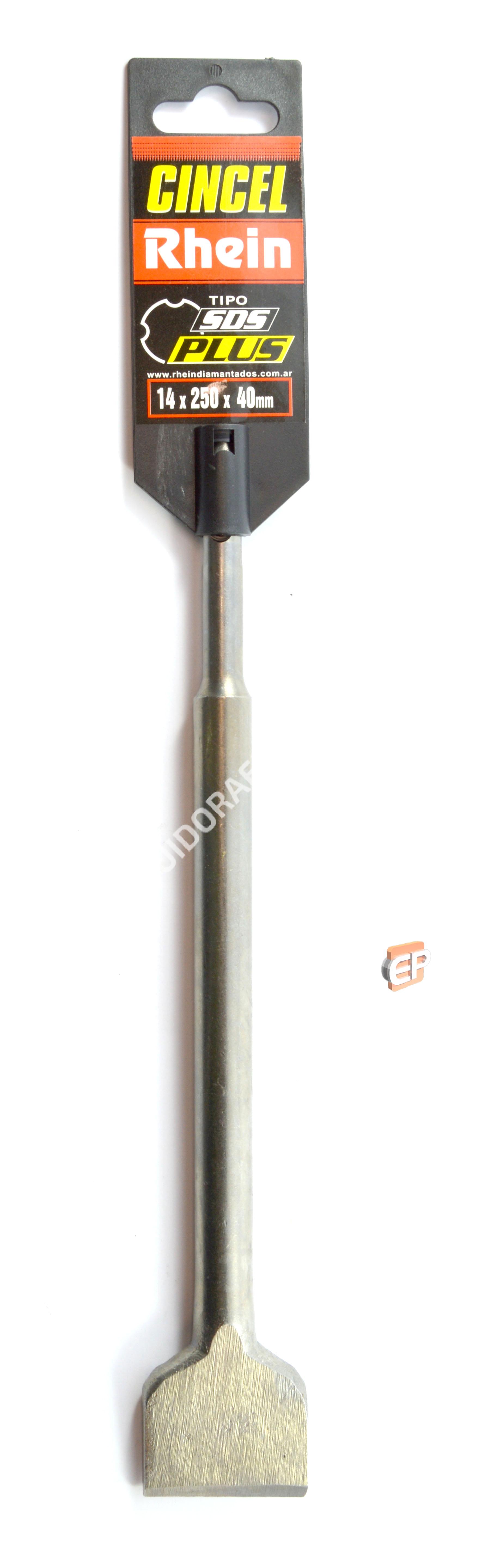 Cincel Cortahierro SDS PLUS 14x250x20,5 mm. 