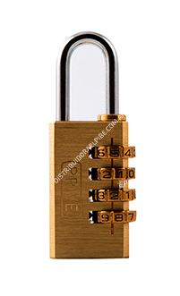 Cerradura 703 - Candado de Bronce 28mm Combinacion 