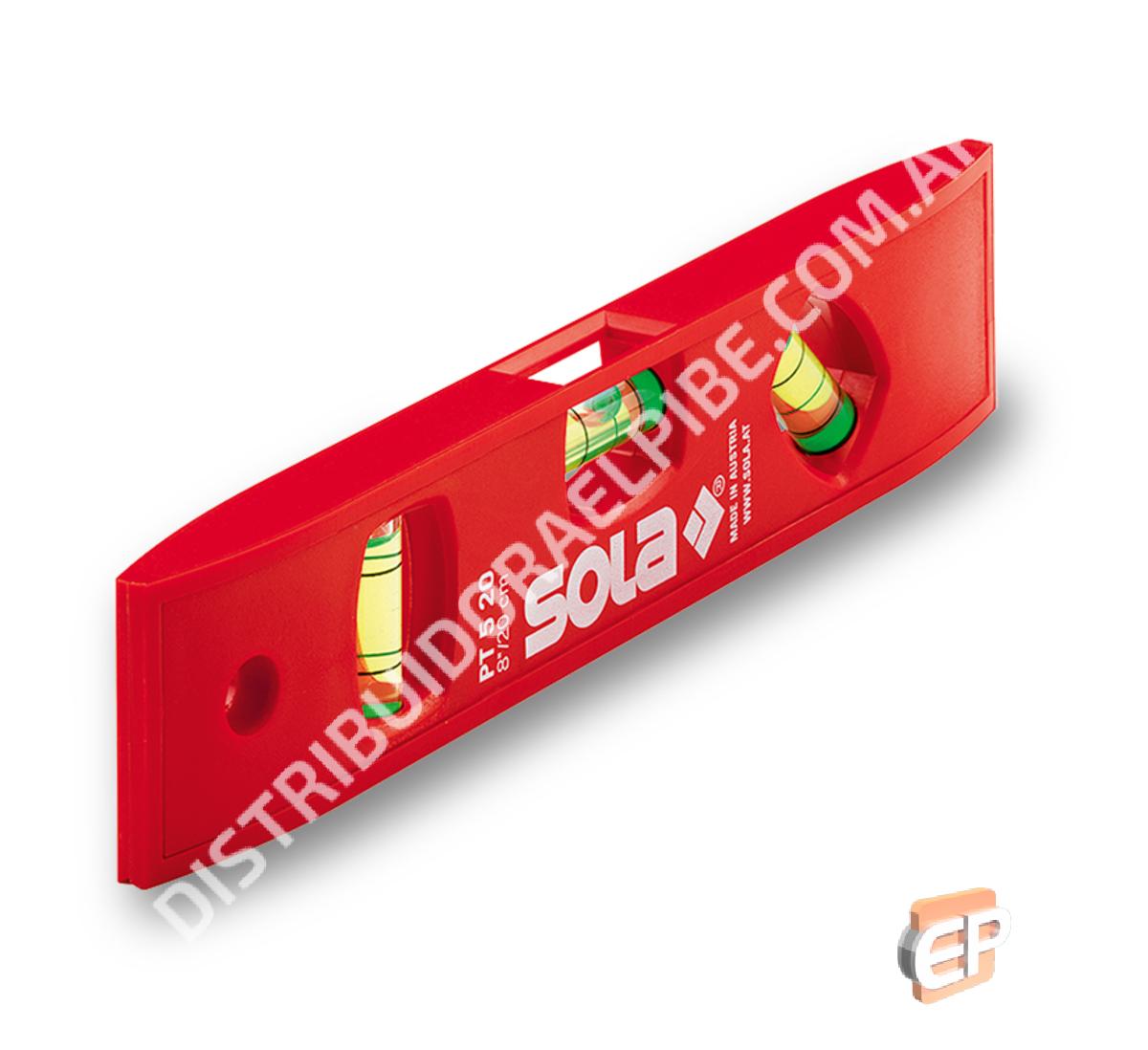 Nivel Compacto con Tiras Magneticas 20 cm. SOLA 