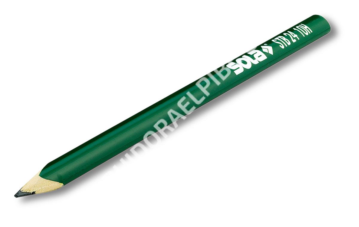 Lapiz Carpintero Verde 24 cm para Piedra,Hormigon,Ceramicos 